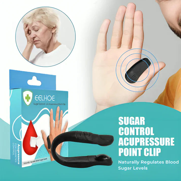 Acuplus+ Sugar Control Acupressure Point Clip - Buy 1 Get 1 FREE🔥 LiviqOfficial