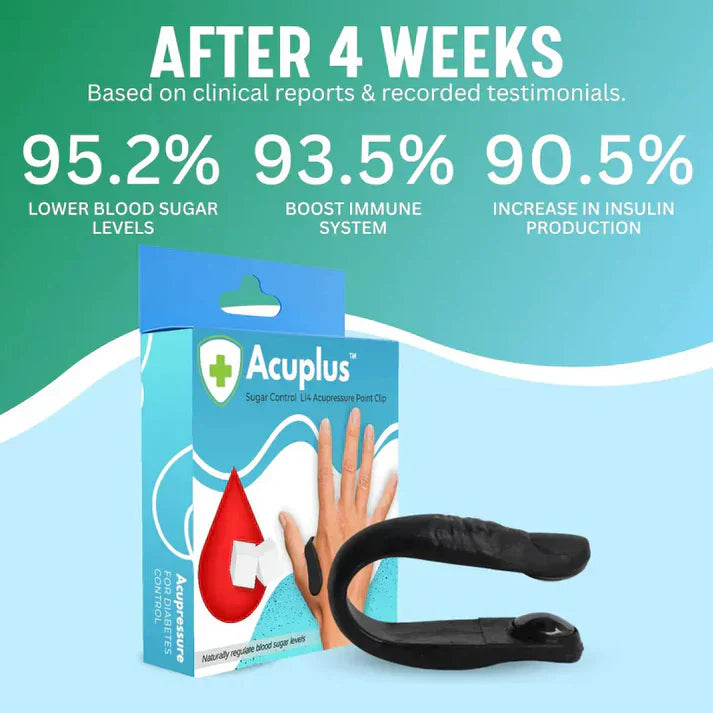 Acuplus+ Sugar Control Acupressure Point Clip - Buy 1 Get 1 FREE🔥 LiviqOfficial