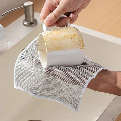 Multifunctional Non-Scratch Wire Dish Cloth | 🔥 Buy 5 Get 5 Free - Only For Today 🔥