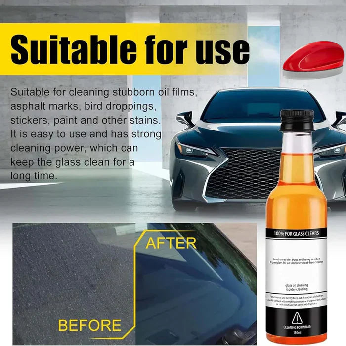 ShineGuard™ Car Glass Oil Cleaner (Buy 1 Get 1 FREE🔥)